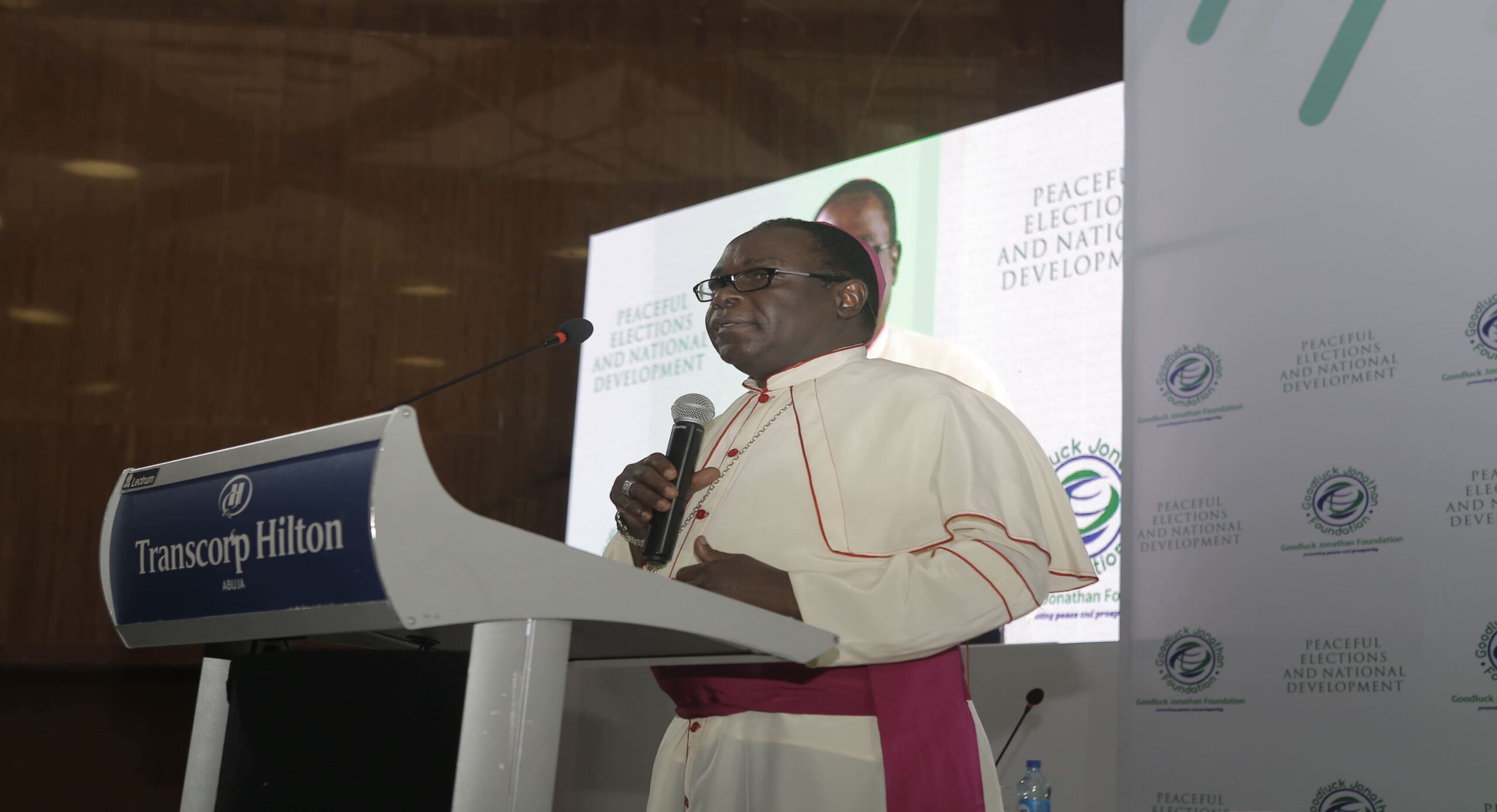 Bishop Mathew Hassan Kukah speaks on the need to shun electoral violence